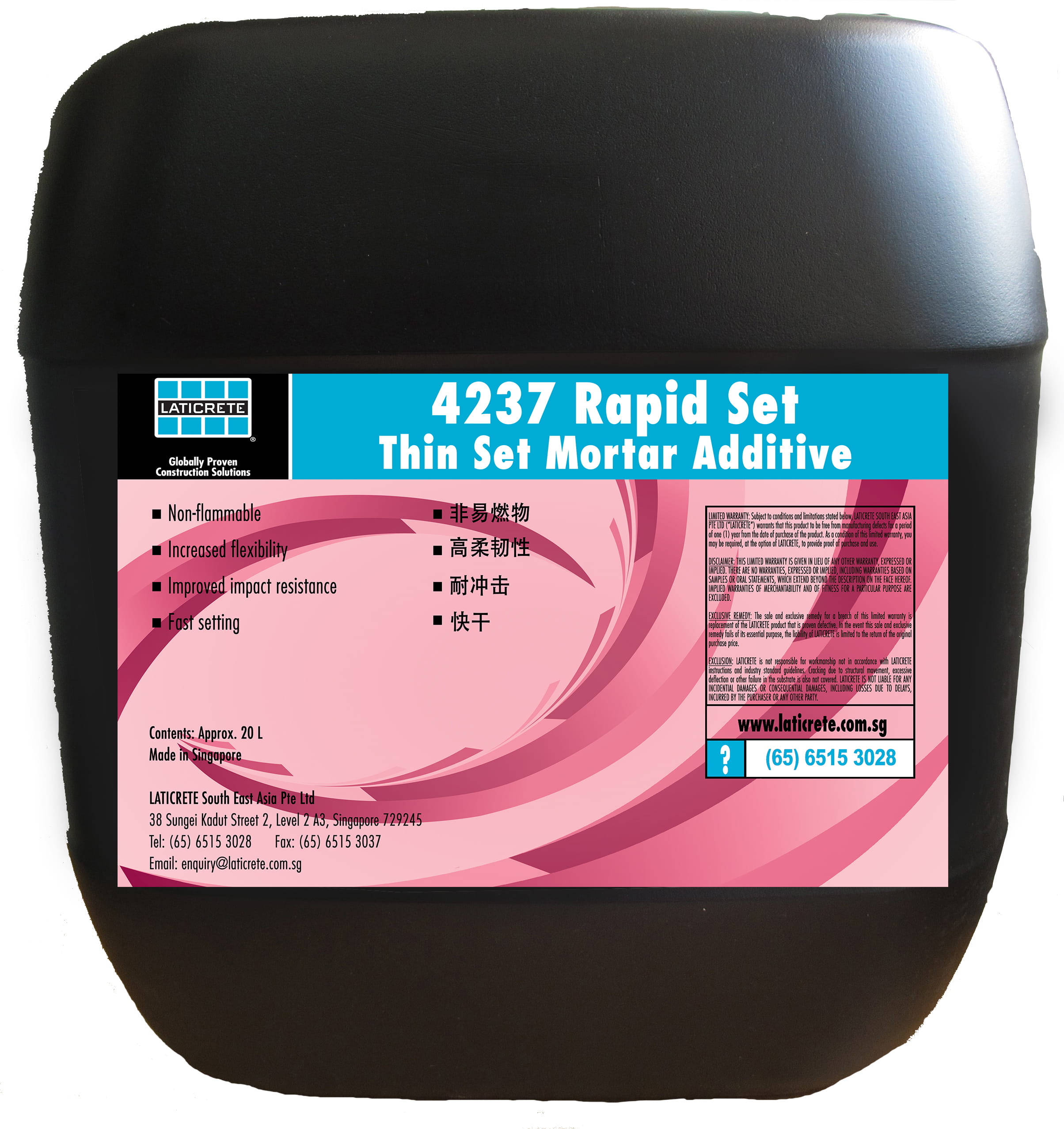 4237 Rapid Set Thin Set Mortar Additive
