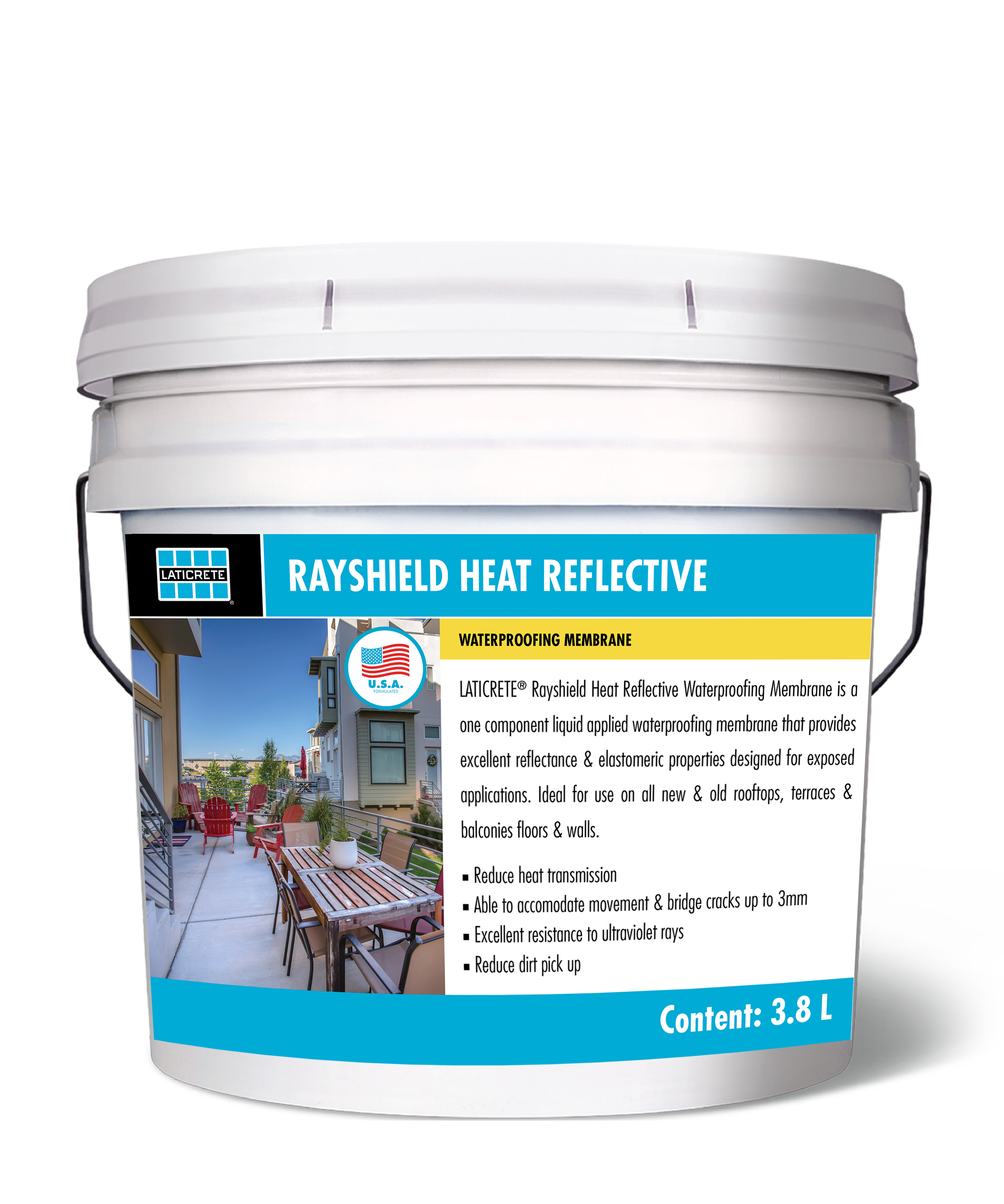 Rayshield Heat Reflective Waterproofing Membrane