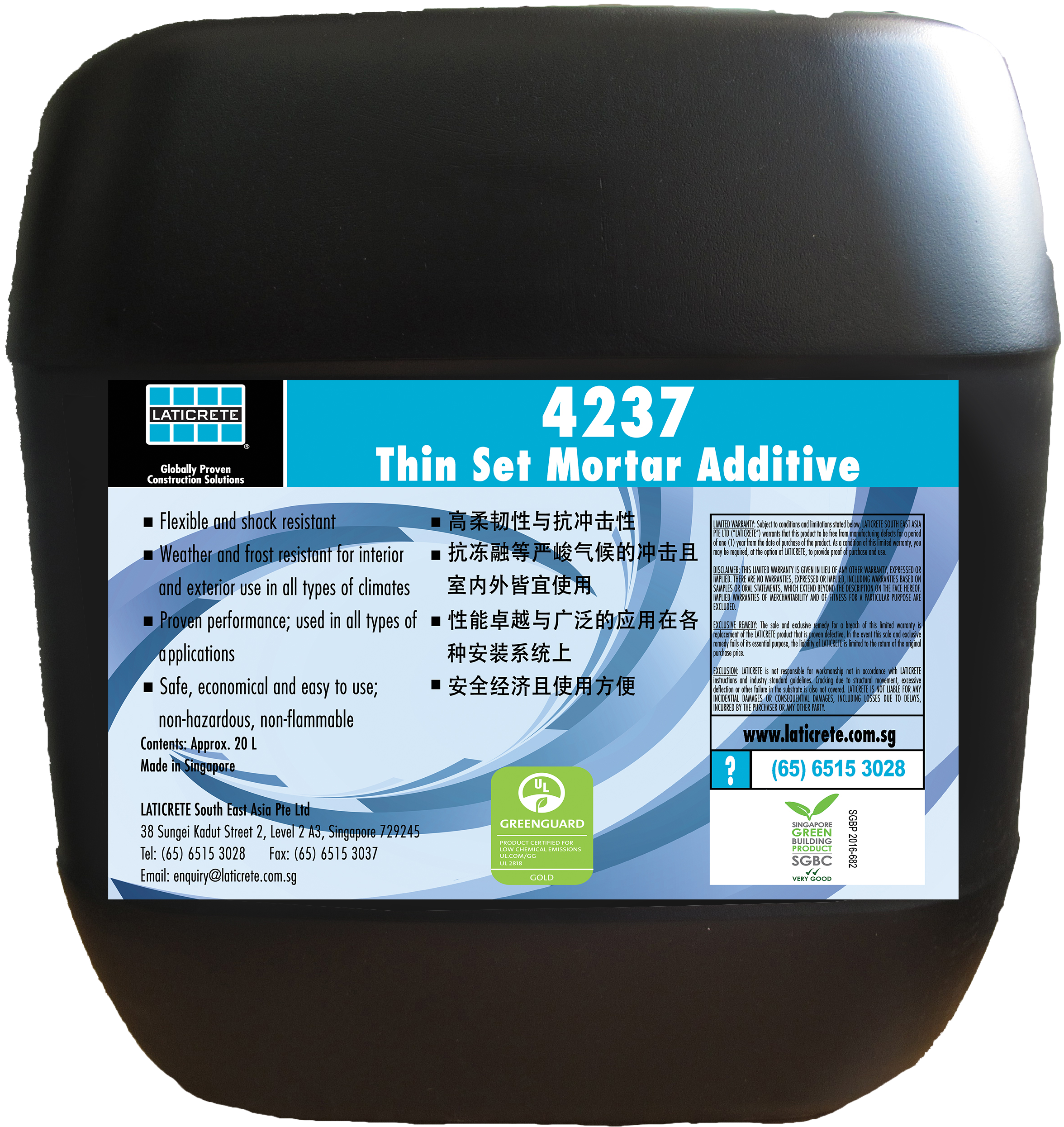 4237 Thin Set Mortar Additive